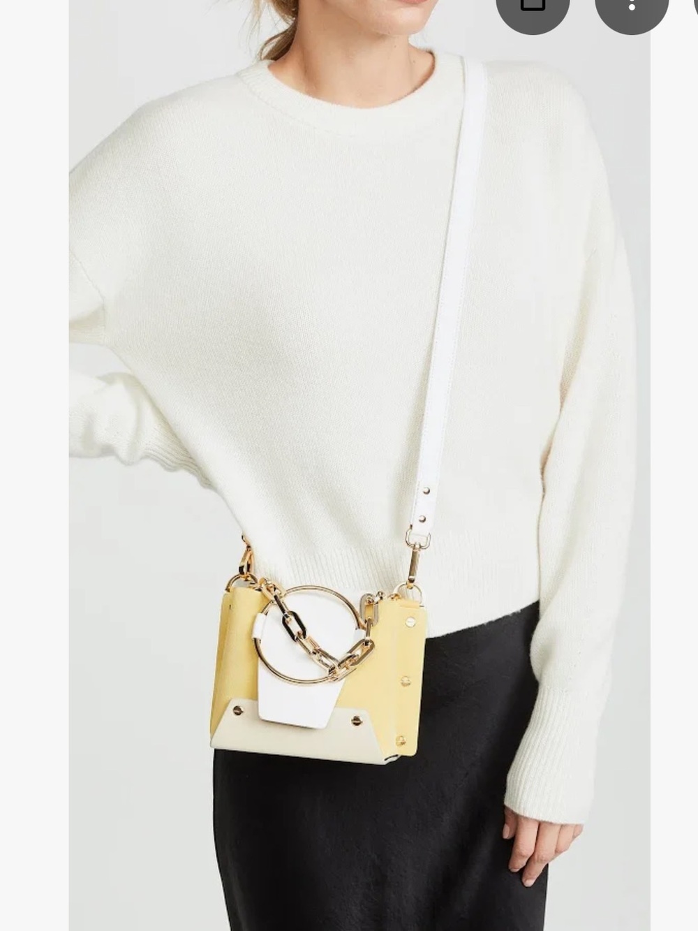 Yuzefi Delila mini bucket bag